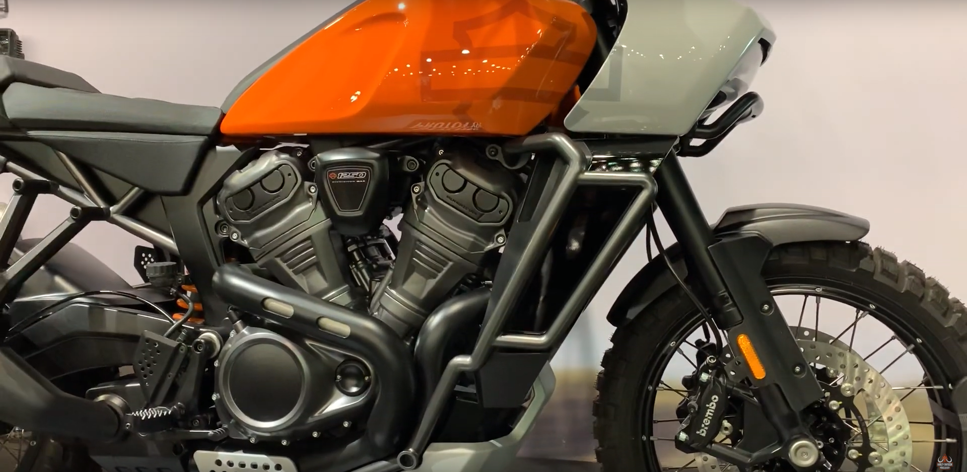 Pan America搭載Harley-Davidson全新開發的1250c.c.DOHC 60度V型雙缸引擎